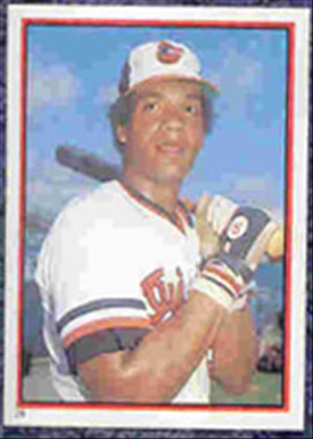1983 Topps Baseball Stickers     028      Ken Singleton